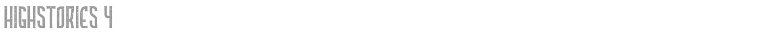 Highstories Stamp font preview